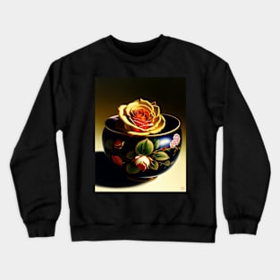 Rose Bowl Painting Crewneck Sweatshirt